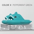 thumbnail image 3 of Cartoon Shark Flip Flops, Non-Slip Thick-Soled Beach Flip Flops, Quick-Drying Funny Pool Sandals, 3 of 5