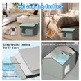 Blarkrus Pet Cooling House Foldable Cat and Dog House For Outdoor