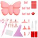 thumbnail image 1 of (Juego Rosa) DIY Nuevo Disco Diamante Giratorio Forma Mariposa Multifunción 20 * 18 * 2 2 CM Juego Herramientas Perforación Puntos (SKU Principal Tiene Video), 1 of 9