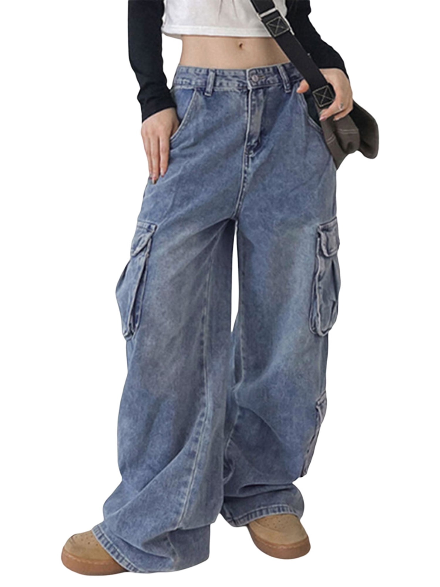 relaxed baggy jeans
