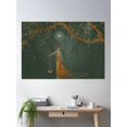 thumbnail image 2 of Forest Fairy Poster Wall Art, Modern Wall Decor, 16x24 UNFRAMED, 2 of 3