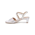 thumbnail image 2 of Walking Cradles Wc Liza Women Straps Sandal In Silver Lizard Print Leather, 2 of 5