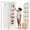 Beige-1Pack, variant on 5 Tiers Over the Door Organizer with 10 Mesh Side Pockets, 44 lbs Weight Capacity Closet Hanging Storage Organizer with Large Clear Window Kids Toys, Shoes, Diapers, Beige