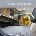 thumbnail image 4 of Electric Heating Blanket USB Heater Blanket Plush Winter Warm-Up Adjustable Temperature Timing Heating Pad 80x160cm,1 * Electric Blanket,Gray, 4 of 6