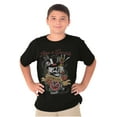 thumbnail image 3 of Life's A Gamble Skull Rose Tattoo Crewneck T Shirts Boy Girl Teen Brisco Brands X, 3 of 6