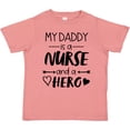 thumbnail image 3 of Inktastic My Daddy is a Nurse and a Hero Boys or Girls Toddler T-Shirt, 3 of 5