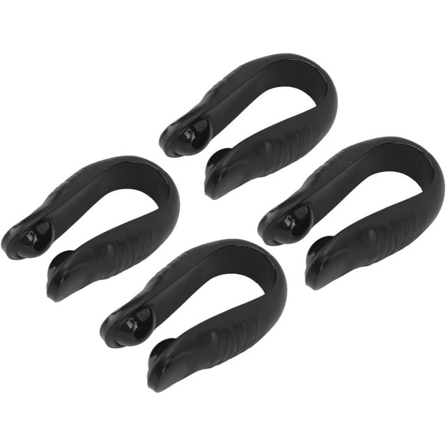 HUGFEGWE 4pcs Acupressure Hand Pressure Point Clip Activating Stimulus Point Portable Universal Mini Relief Massage Clip (Black) CJB91-104165