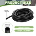 thumbnail image 2 of Fuel Line Hose Tube, Petrol Fuel Gas Line Pipe Hose Tubing, 1/4" ID 9.9 ft for Small Engine Power Tools (Black), 2 of 7
