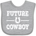 thumbnail image 3 of Inktastic Future Cowboy Boys Rodeo Boys Baby Bib, 3 of 4