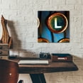 thumbnail image 5 of Epic Art 'Letter L of Typewriter 'LOVE'' by Tom Quartermaine, Acrylic Glass Wall Art, 12"x12", 5 of 8