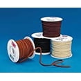 thumbnail image 2 of Tandy Leather Factory 18-Inch Wide Solid Suede Lace with 25-Yard Spool, Dark Brown, 2 of 3