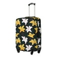 thumbnail image 2 of Uemuo Lilies Flowers Printed Washable Luggage Cover - Fashion Suitcase Protector Fits 18-32 Inch Luggage -X-Large, 2 of 9