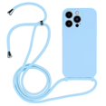 thumbnail image 1 of Funda de silicona líquida para iPhone 13 Pro Max, azul, 1 of 5
