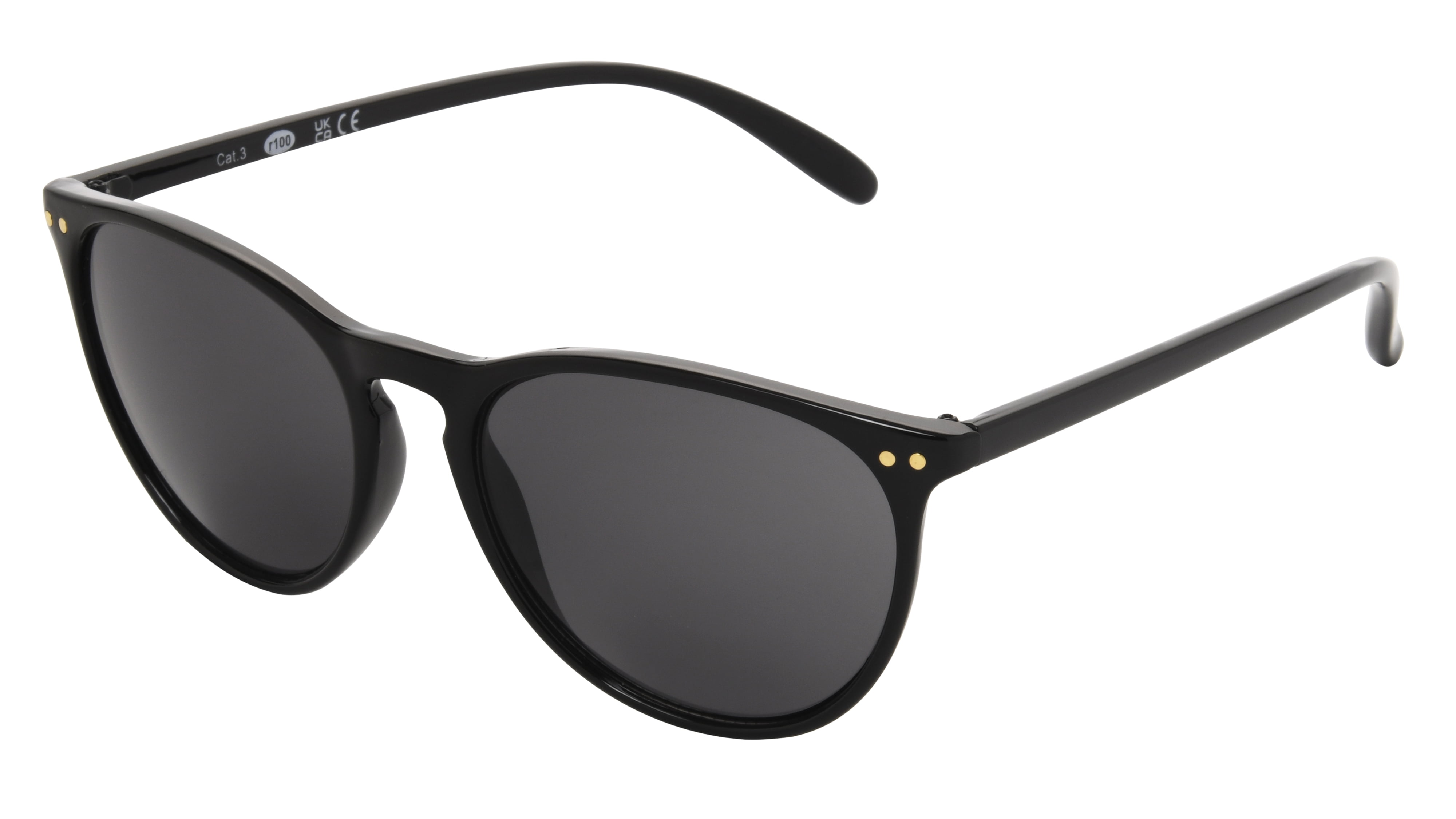 Sunsentials By Foster Grant Women's Cat Eye Sunglasses, Black