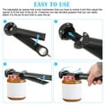 thumbnail image 5 of Spencer Multifunctional Retractable Bottle Opener Stainless Steel Can Opener Adjustable Handheld Jar Opener For Home Chefs Restauraunts, White, 5 of 9