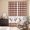 Cappuccino, variant on Farmhouse Black Plaid Kitchen Curtains Window Panels, Vintage Country Cock Checkered Insulated Window Treatment Curtain, Grommet Curtains for Bedroom/Living Room/Bathroom, 2 Piece 52"Wx72"L