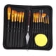 thumbnail image 1 of 1 juego de pinceles de acuarela con pelo de nailon, pinceles profesionales para pintar con línea de gancho., 1 of 6