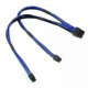 thumbnail image 1 of Dual Mini 6 Pin to 8 Pin PCI Express Video Card Power Adapter Cable for Mac Pro Tower/Power Mac G5, 1 of 5