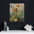 thumbnail image 4 of Nawypu Floral Plants Canvas Wall Art Vintage Floral Art Print Wildflower Canvas Painting Watercolor Flower Wall Art Boho Wildflower Botanical Print Colorful Plant Art Neutral Wildflower Print No Frame, 4 of 4