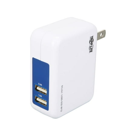 UPC: 0037332188380 | Tripp Lite U280-002-W12 3.4-Amp 2-port USB Wall Charger/travel Charger