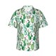 thumbnail image 1 of Fotbe Cactus Plants1 Camisa Hawaiana para Hombre Unisex – Camisa Casual de Verano con Botones de Manga Corta de Algodón y Lino,Large, 1 of 7