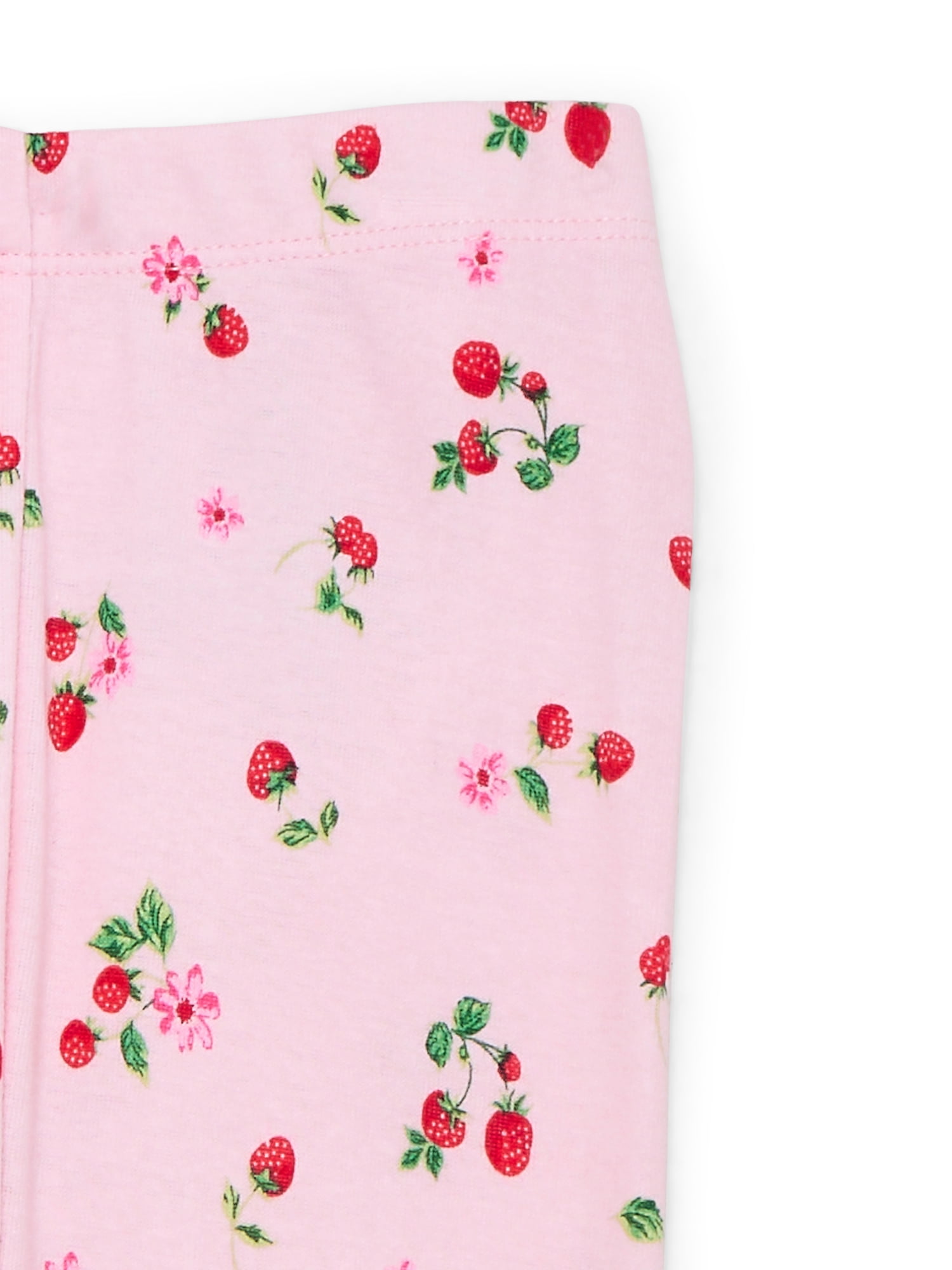 Joyspun Toddlers' Family Matching Cotton Tight Fit Pajama Set, 2-Piece, Sizes 2T-5T