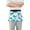 Cute Whale and Wave, variant on Red White Blue Stars Server Apron with 3 Pockets Waterproof Waitress Waist Short Apron for Man Woman 12 Inches