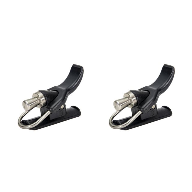Toystoory Clips de gatillo de fundición, dispositivo anticorte de acero inoxidable, botón de pulgar, carrete fijo, Protector de dedos, 2piezas