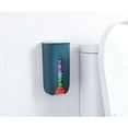 thumbnail image 4 of 1Pc Wall-mounted Plastic Bag Storage Box Simplicity Wall Hanging Garbage Bag Storage Container Dark Blue, 4 of 8