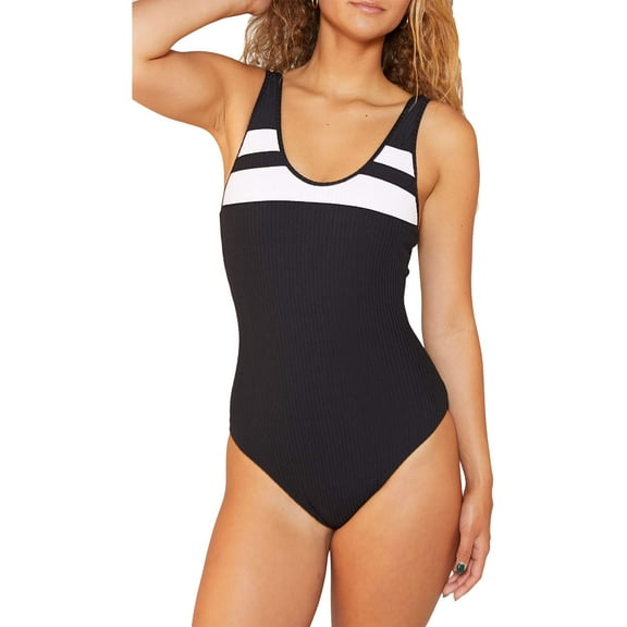 Hurley Block Party One-Piece Black SM (US 2-4)