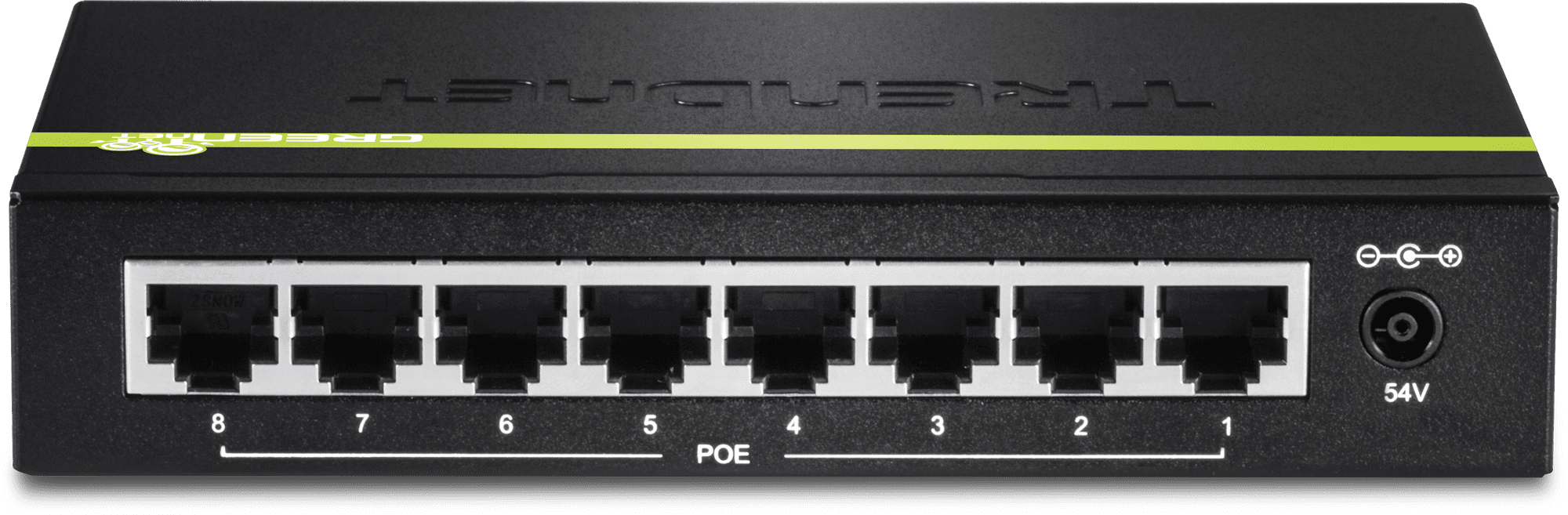 TRENDnet TPE-TG80g 8-port Gigabit GREENnet PoE+ Switch