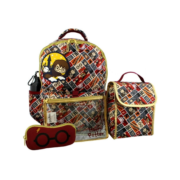 Mochila escolar de Harry Potter para aperitivos para niñas y niños
