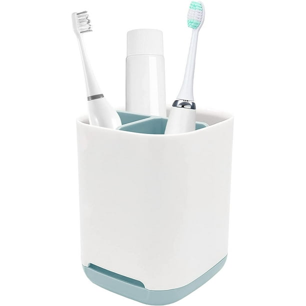 Toothbrush Holder with AntiSlip,Plastic Detachable for Easy Cleaning