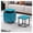 Blue, variant on Multifunctional Cube Ottoman with Storage,5 in 1 Nesting Ottoman Cube Chair,Stackable Sofa Chair Stool Movable Footstool Dressing Chair for Living Room
