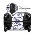 thumbnail image 4 of Easygdp World Travel2 Print Elastic and Washable Suitcase Protective Cover with Hidden Zipper Fits 18-32 inch Luggage -Medium, 4 of 9