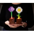 thumbnail image 3 of Minecraft Battery Powered Daisy and Allium Flower Night Lights, (2 Pack), 3 of 7
