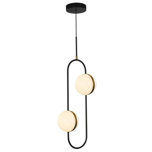 PD302002MBBG-Alora Lighting-Tagliato - 21W LED Pendant-33.5 Inches Tall and 6.38 Inches Wide     -Traditional Installation