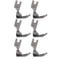 thumbnail image 3 of Prensatelas para cremalleras6 uds prensatelas para cremalleras Máquina De Coser Industrial pie para máquina de coser ingeniería de precisión Jadeshay  A, 3 of 8
