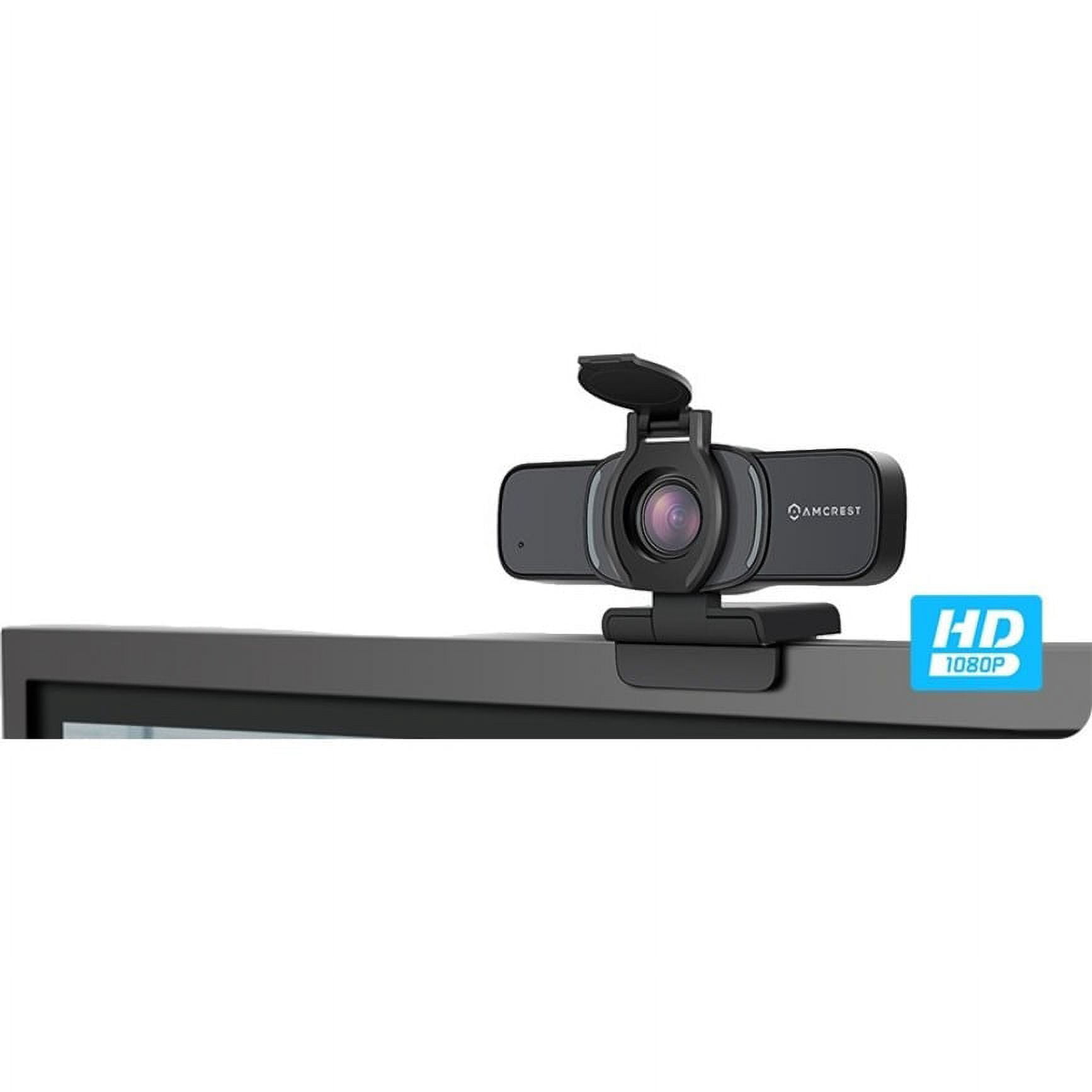 Amcrest AWC201-B Webcam, 30 fps, Black, USB 2.0, 1 Pack(s)