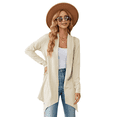 thumbnail image 3 of Cardigan pour Femmes Chic Décontracté à Manches Longues à devant Ouvert Chandails Cardigan TG, 3 of 6