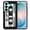 Retro Black Cassette Tape Hip Hop, variant on WIRESTER Shockproof Soft Rubber Cover Case for Samsung Galaxy S26+ / S26 Plus 6.7" 2026, Red Vintage Cassette Tape