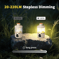 thumbnail image 6 of NaughtyJoy Waterproof Outdoor LED Camping Lights and Lanterns,USB  Rechargeable Flashlight for Hiking Fishing Outage, 6 of 11