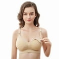 thumbnail image 5 of 5 Pack Nursing Bra,Seamless Breastfeeding Bras Maternity Bra,5 Colors (M),Multicolor, 5 of 7