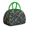 thumbnail image 1 of Artist Studio Lunch Tote - Palette-Inspired Splatter Design, Reusable Insulated Bag for Painters, 1 of 6