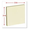 thumbnail image 4 of Self-Stick Note Pads, 3" X 3", Yellow, 90-Sheet, 24/pack | Bundle of 5 Packs, 4 of 5