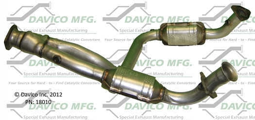 Davico Mfg 48010 Direct-Fit Catalytic Converter