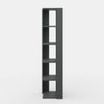 thumbnail image 3 of Ada Home Decor Bruce Multiple Tier Open Shelf Modern Bookcase, Anthracite, 3 of 7