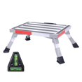 thumbnail image 1 of Homeon Wheels Stable RV Steps Adjustable Height Aluminum Folding Platform Step with Non-Slip Rubber Feet, Reflective Stripe, Handle, RV T L, 1 of 8
