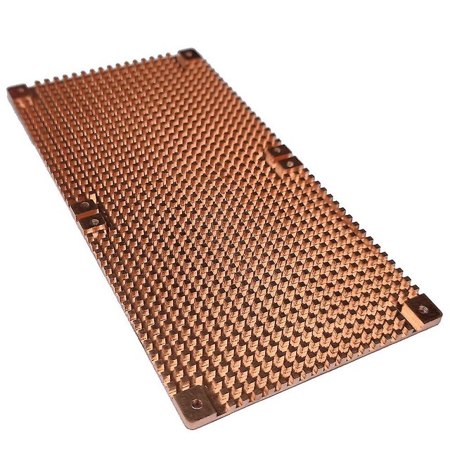 Rtx 3060 3080 3090 Placa posterior Disipador de calor de cobre puro Tarjeta gráfica Memoria Radiador auxiliar 90x180 mm