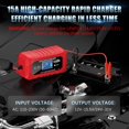 thumbnail image 3 of Cargador de batería YONHAN 15A 12V/24V LiFePO4 Plomo Acido, 3 of 9